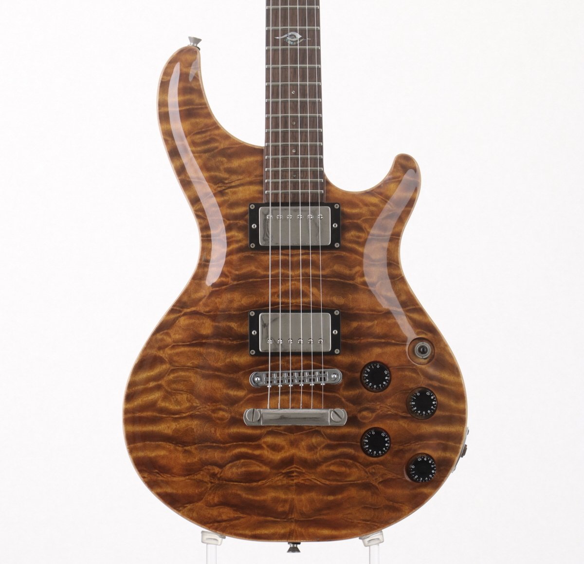 Dean USA Hard Tail Flame Top Trans Black 中古｜ギター買取の