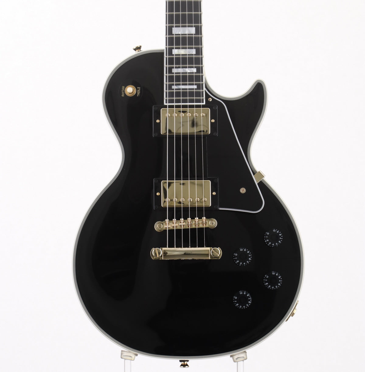 日本製 Epiphone Les Paul Custom EB Gibson Epiphone Inspired By Gibson Les Paul Custom (490R/498T