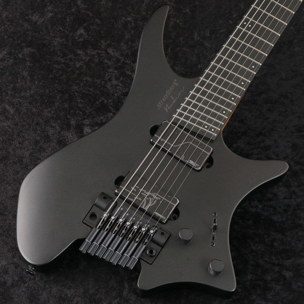 Strandberg / Boden Metal NX 7 Tremolo Black Granite – Ishibashi