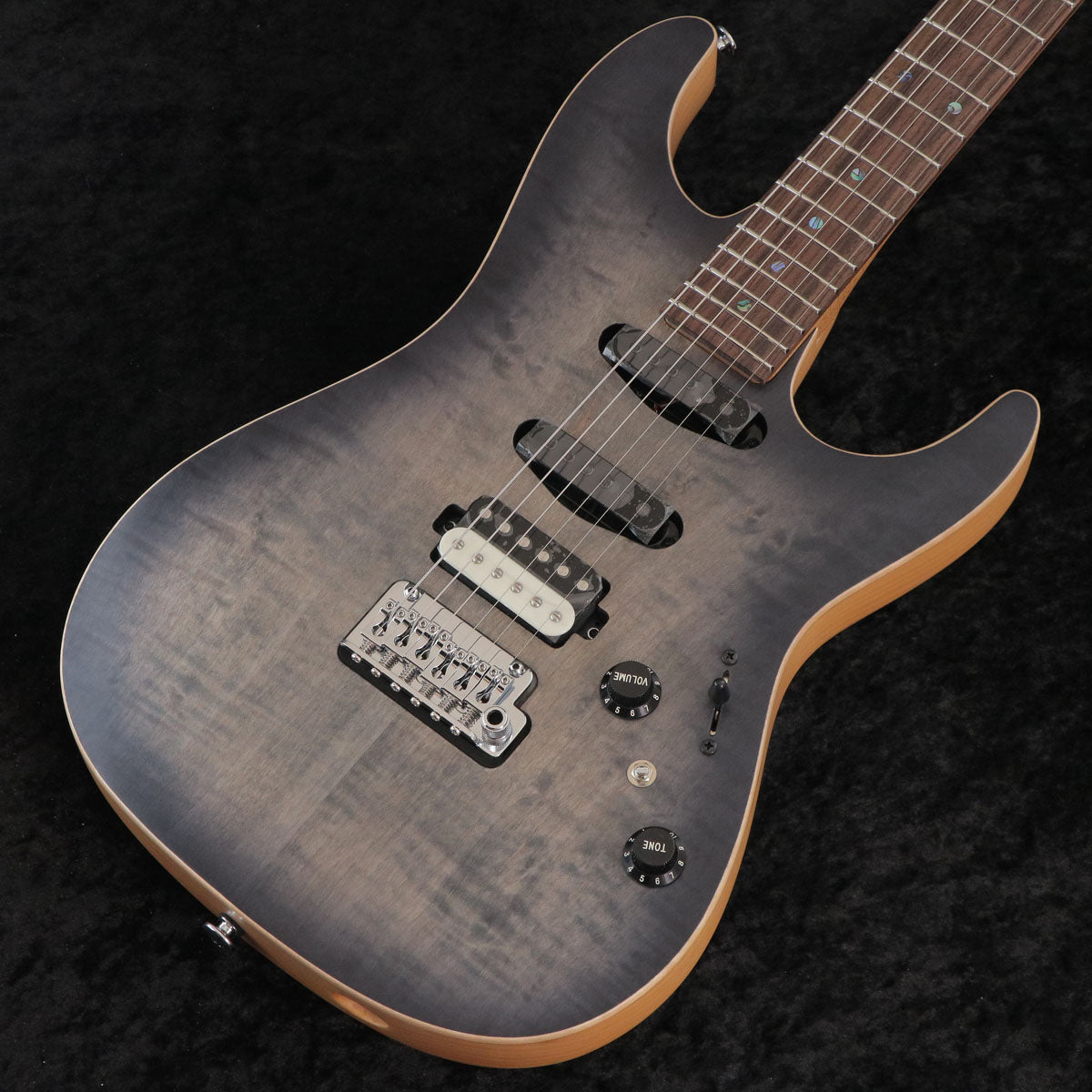 Ibanez / Prestige Tom Quayle Signature Model TQM2-CUF (Charcoal