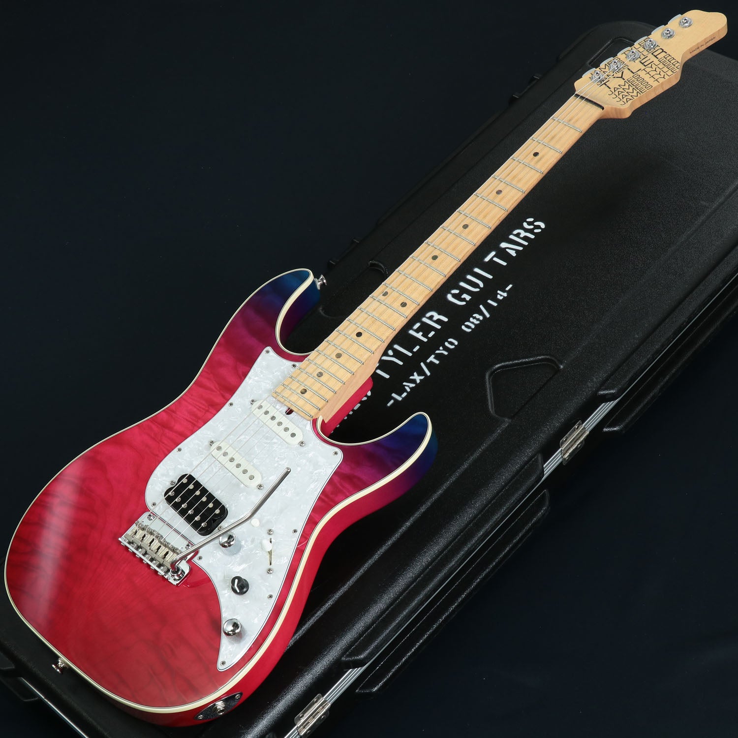 JAMES TYLER JAPAN JIM BURST 美品 JAMES TYLER JAPAN / Studio Elite HD Quilt Top Trans Jim Burst