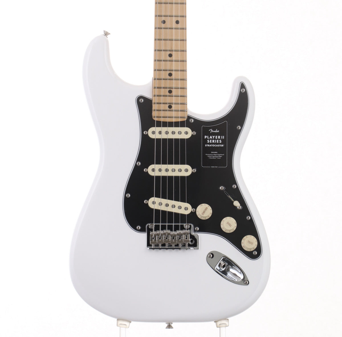 【新品同様】2025年製fender player Ⅱ stratocaster Fender / Player II Stratocaster Maple Fingerboard Polar White 2025