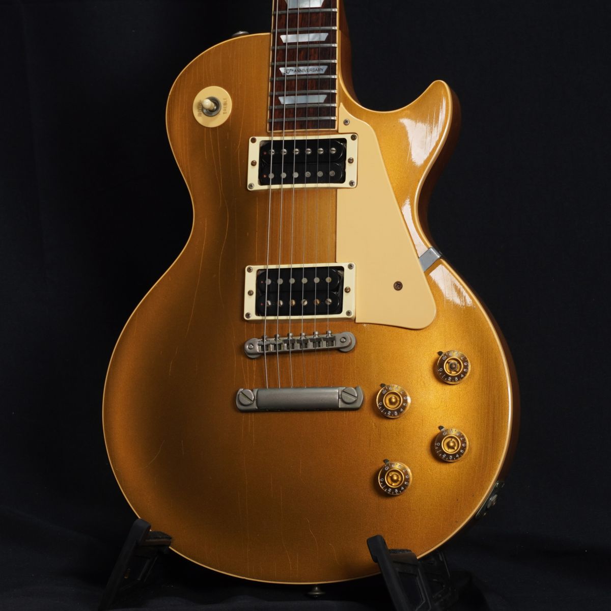 Gibson /Les Paul Standard Gold Top 30th Anniversary -1982