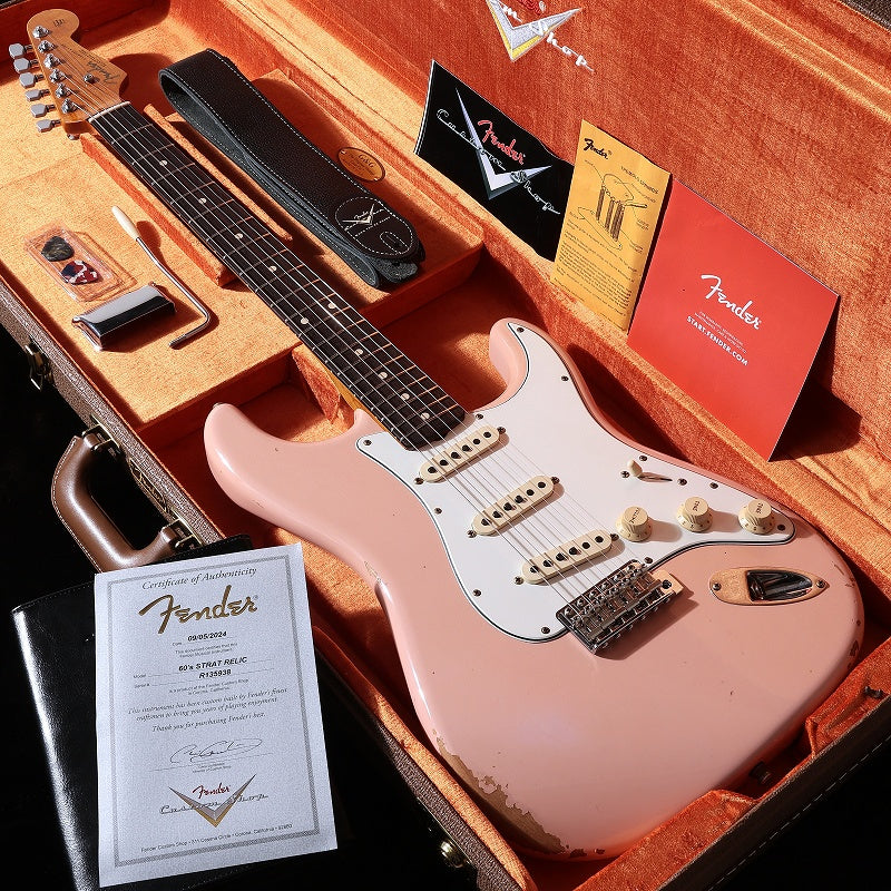 FENDER CUSTOM SHOP / 60's Stratocaster Relic Aged Shell Pink