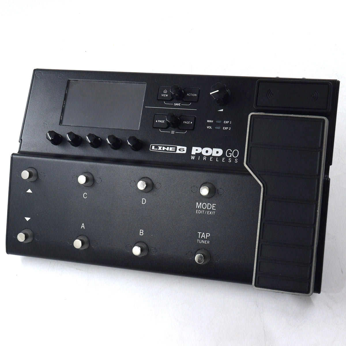 ★美品★ LINE6 POD Go Wireless Line 6 POD Go Wireless Guitar Multi-Effects Processor - Black