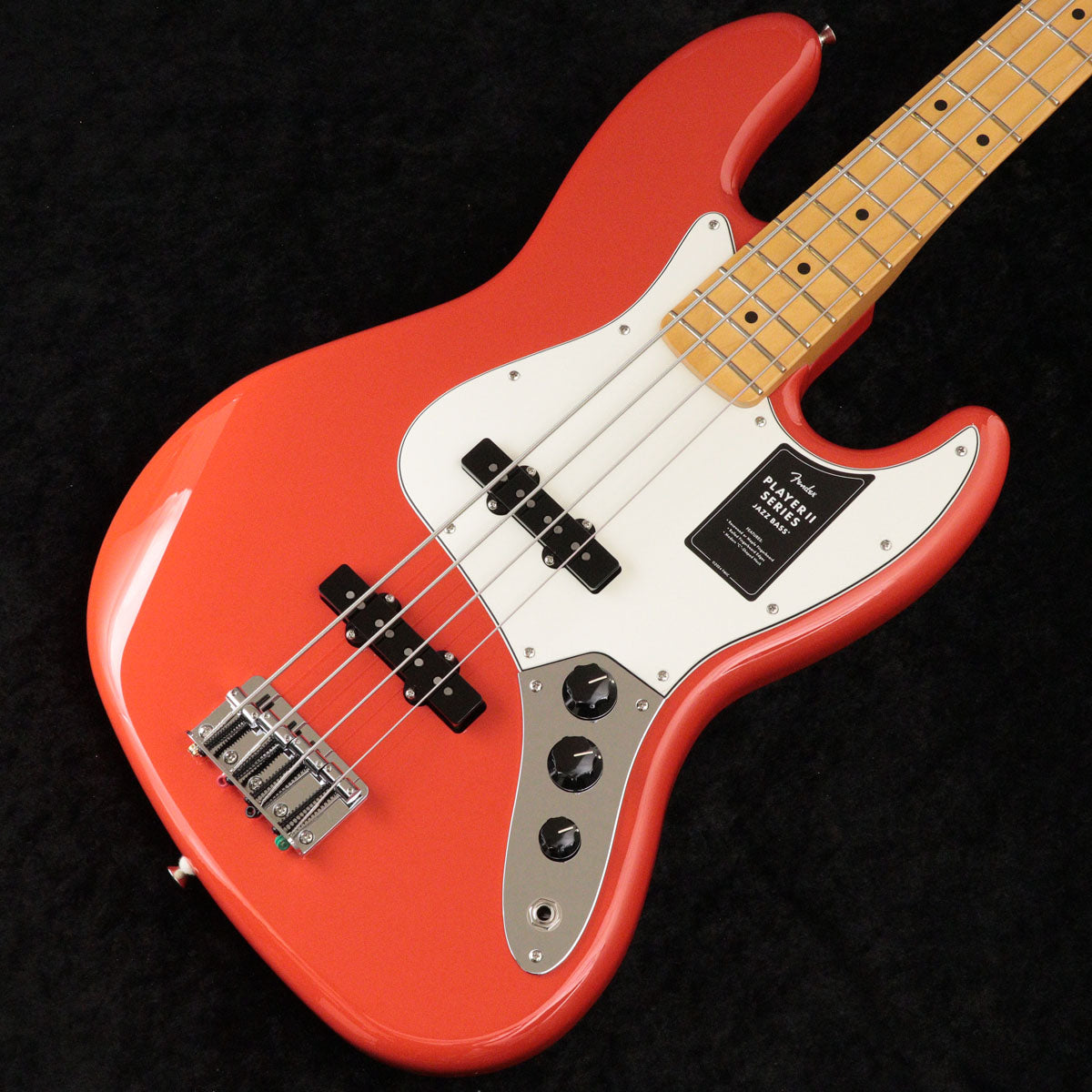 FENDER MEXICO / Player II Jazz Bass Coral Red – Ishibashi Music