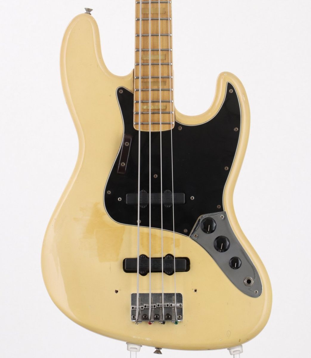 Fender / 1976 Jazz Bass Olympic White – Ishibashi Music Corporation.
