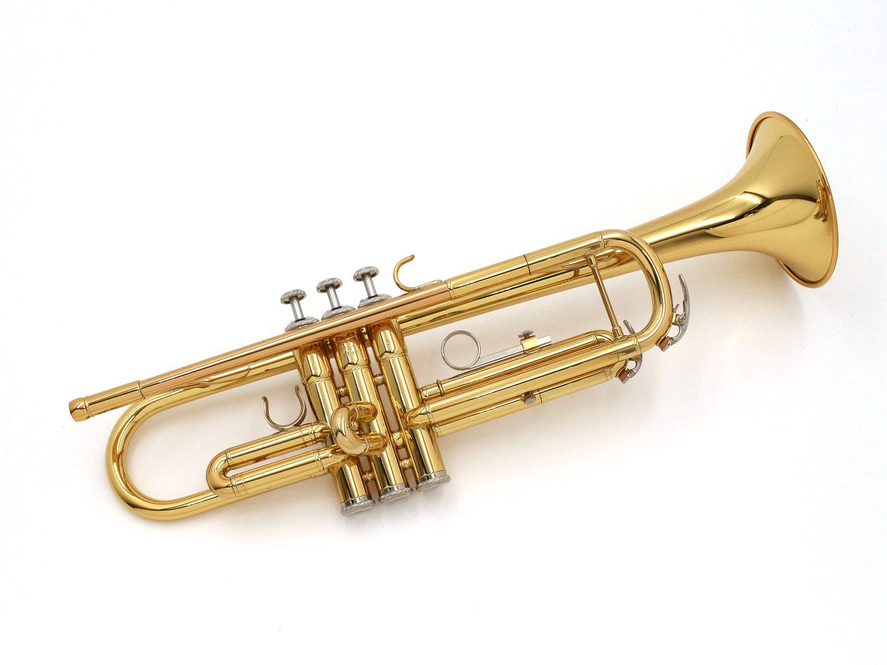 虎牙　YAMAHA YTR-233 リバースモデル 支柱追加 YAMAHA / Trumpet YTR-3335 Lacquer Finish Reverse Tube Made in