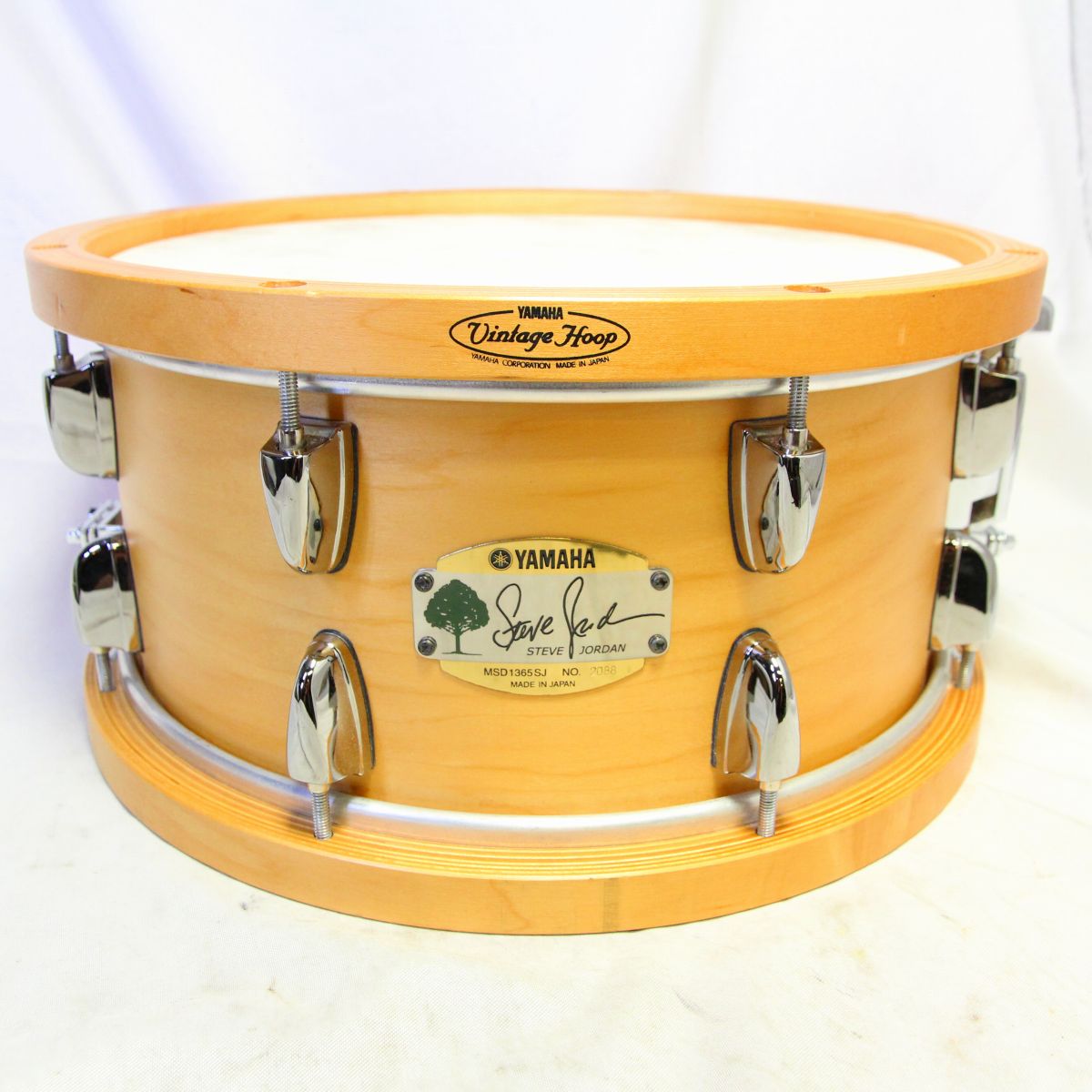 YAMAHA / MSD1365SJ 13x6.5 with Wood Hoop Steve Jordan Signature