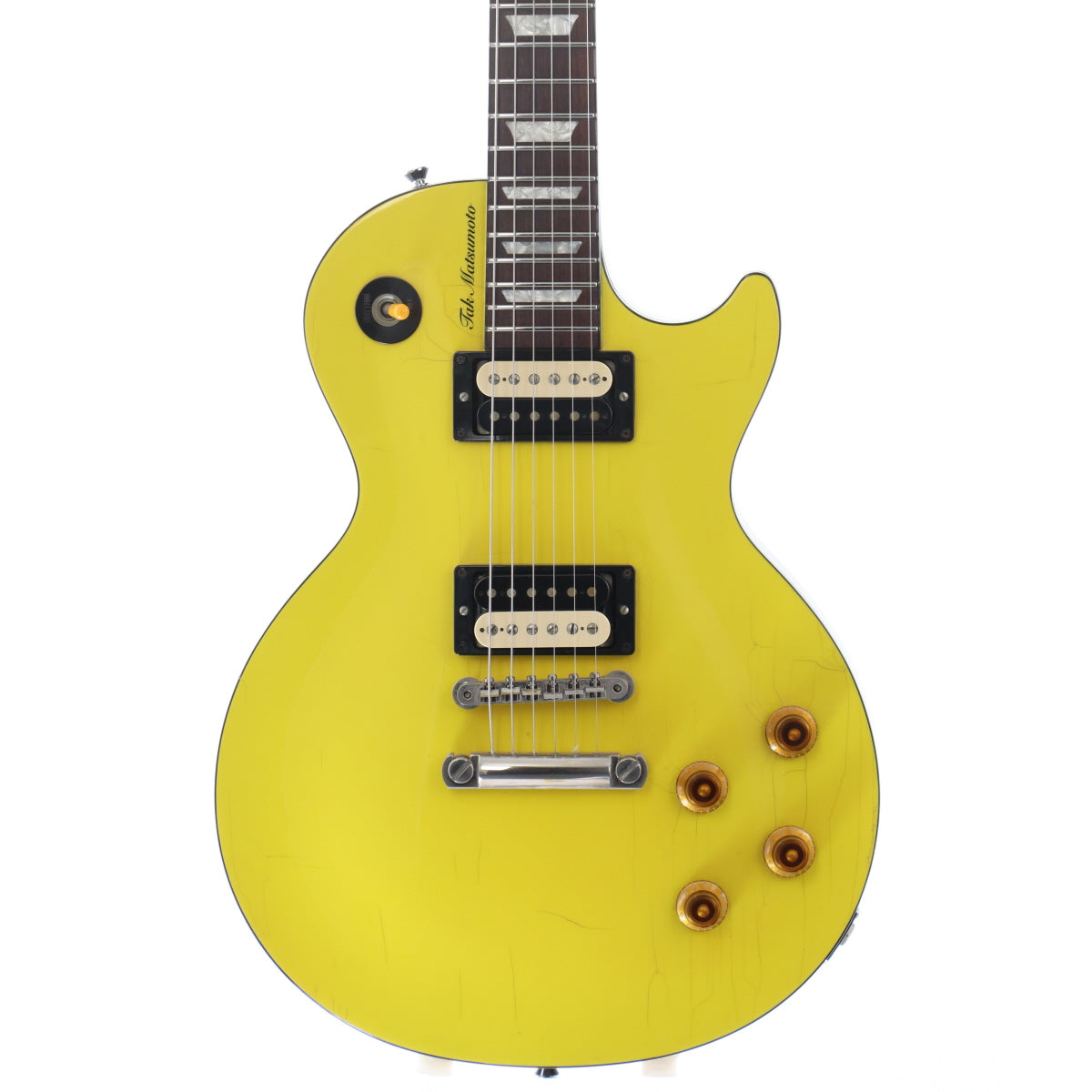 【ノーブランド】les paul model canary yellow Gibson USA / Tak Matsumoto Les Paul Canary Yellow – Ishibashi