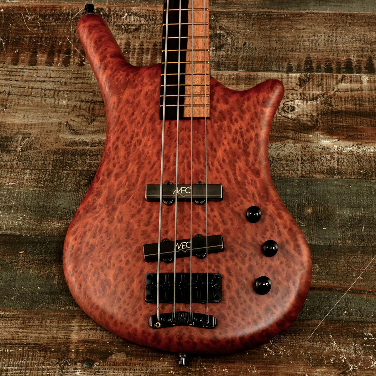 [SN D163827-22] Warwick / Custom Shop Thumb Bass Bolt On 4st Red Wood  Natural Transparent Satin [03]