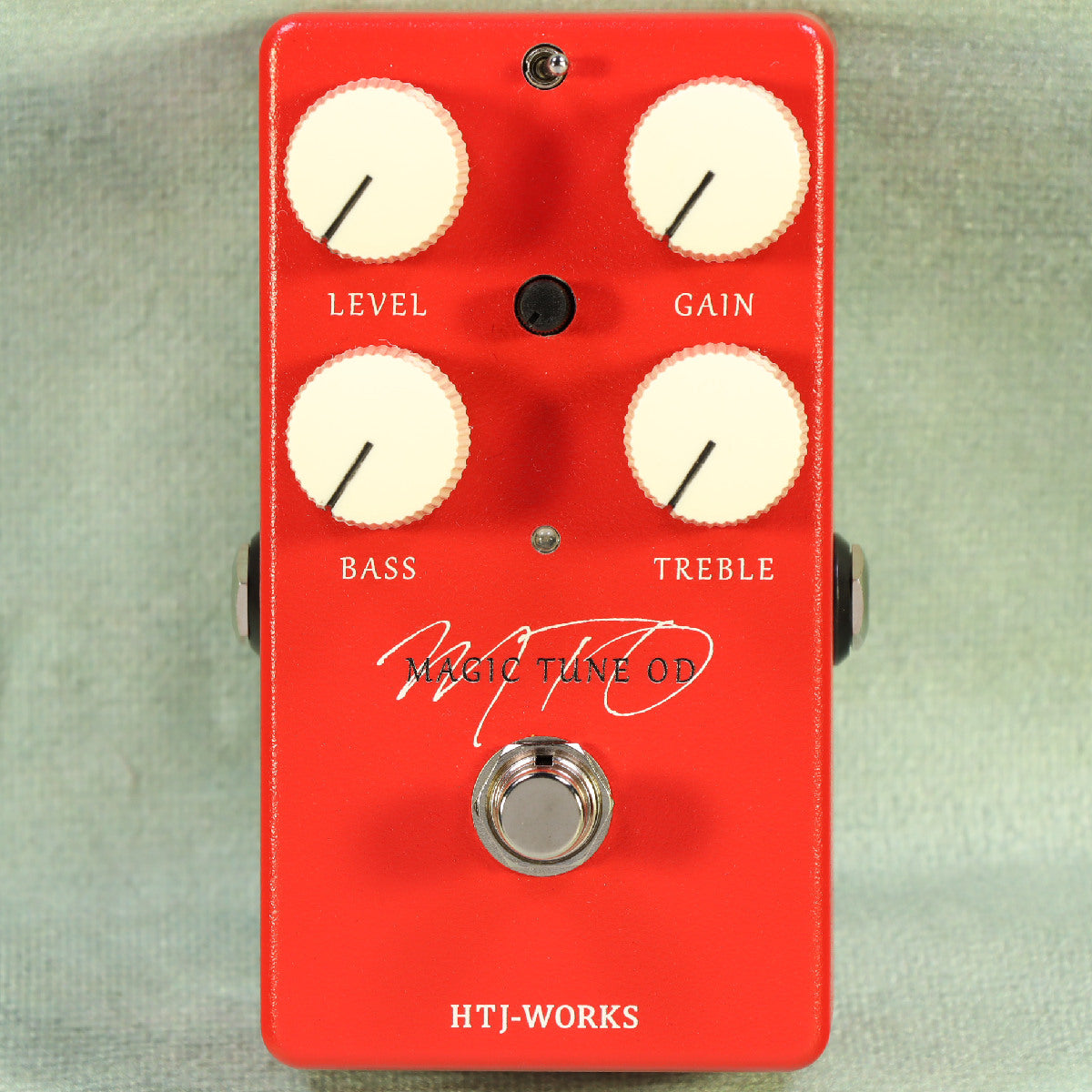 HTJ-WORKS / Magic Tune OD (MTO) NEW Version Red Color Overdrive Handmade  [80]