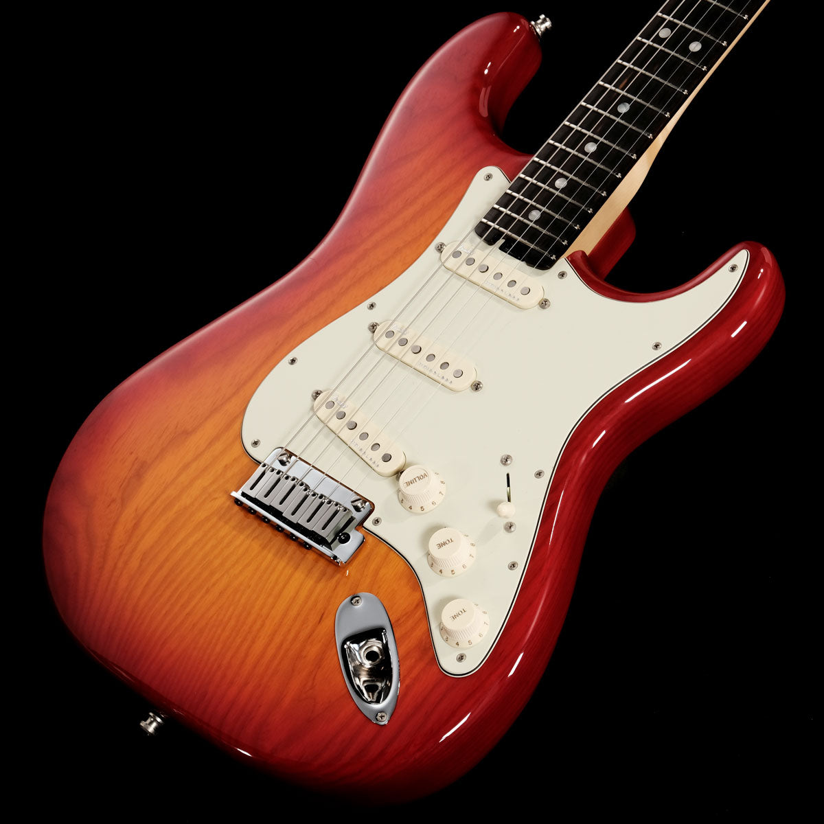 [SN US17027024] USED FENDER USA / American Elite Stratocaster Ash/Ebony  Aged Cherry Burst [05]