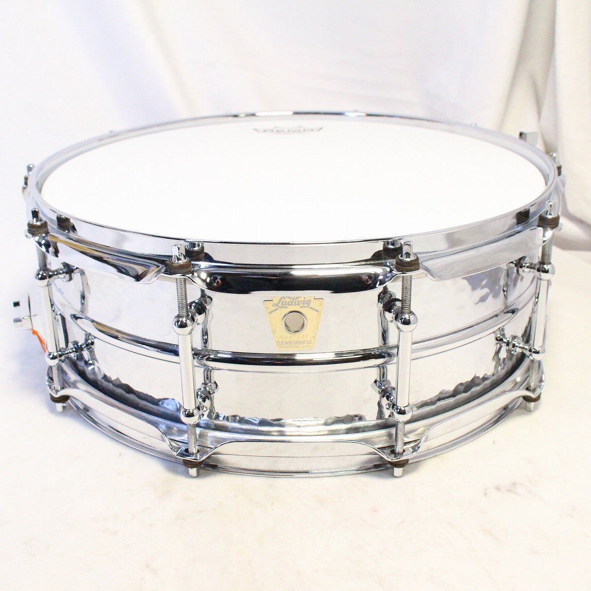 USED LUDWIG / LM400KT 14x5 Supraphonic Hammered RADIC Supraphonic Hammered  Snare [08]