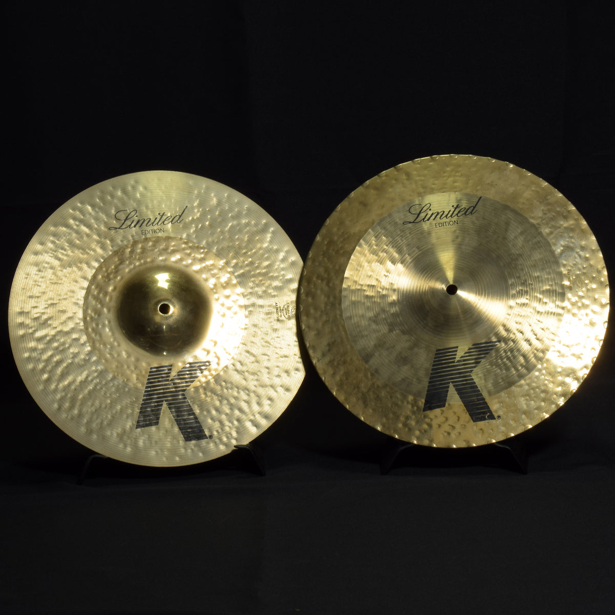 [SN 093] USED Zildjian / 10th Anniversary Limited Edition K Custom Hybrid  14 Reversible HiHat [20]