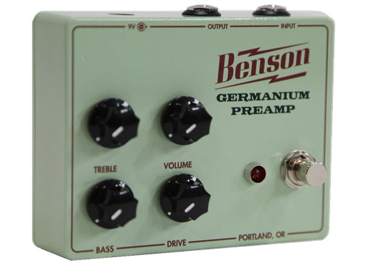 Benson Amps / Germanium Preamp Pedal Germanium Drive Pedal Overdrive [80]