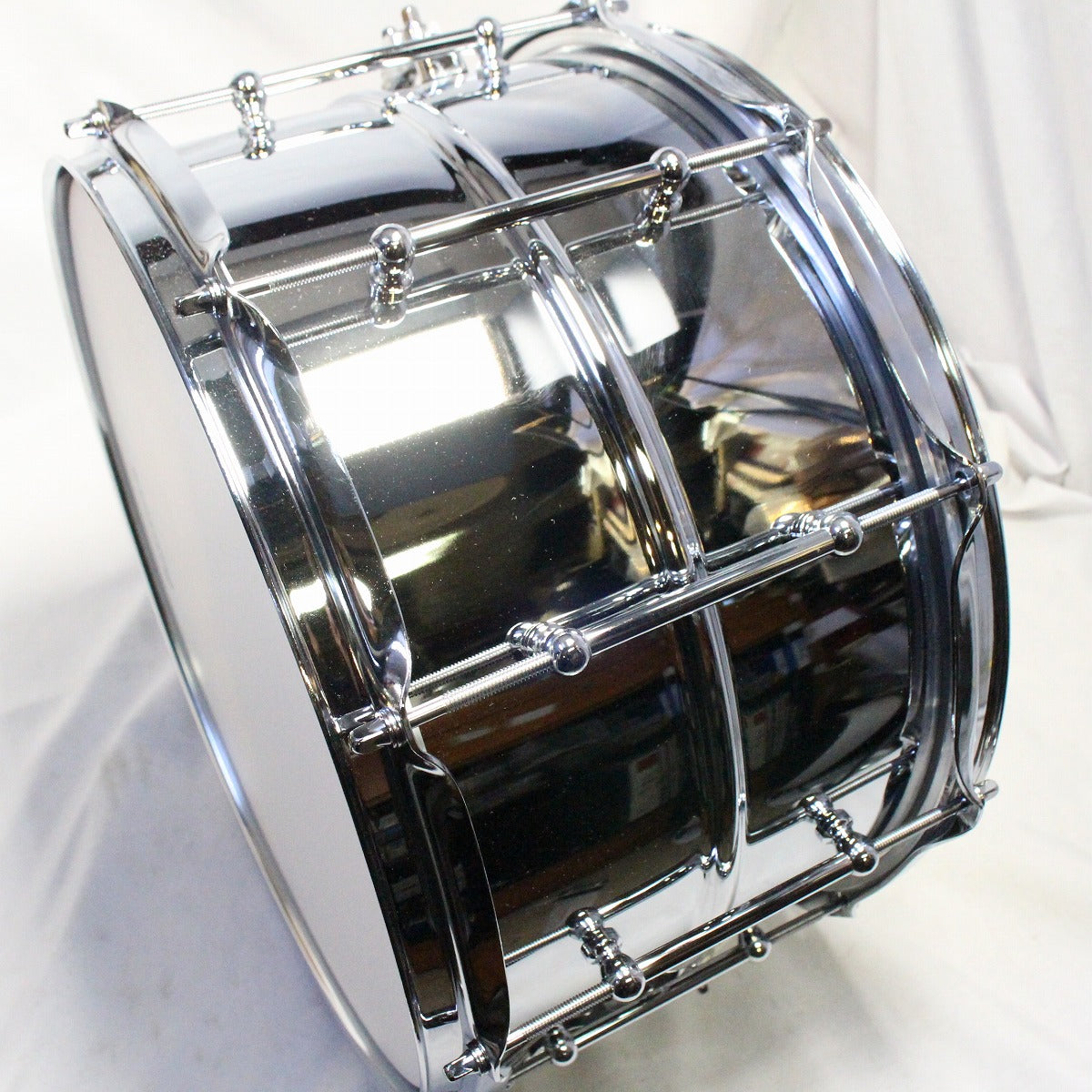 [SN 0899] Ludwig / LU0814SL SUPRALITE Series Steel 14x8 RADIC Snare Drum [08]