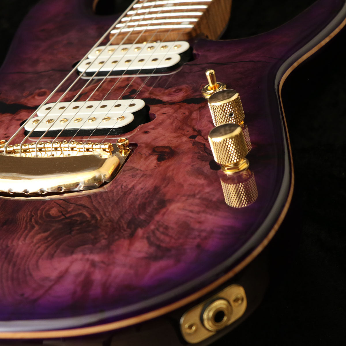 [SN S10841] MUSIC MAN / Jason Richardson Cutlass 7st Majora Purple(Weight:3.59kg) [03]