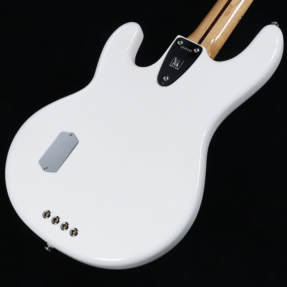 [SN CB00181] MUSIC MAN / Retro '70s StingRay Bass MM SR4 White [05]