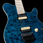 [SN H07538] Music Man / KID Limited AXIS Trans Blue Quilted Maple Top Matching Head(Weight:3.33kg) [05]