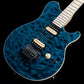 [SN H07538] Music Man / KID Limited AXIS Trans Blue Quilted Maple Top Matching Head(Weight:3.33kg) [05]