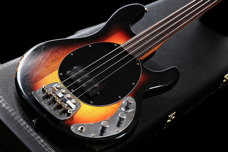 [SN B015759] Music Man / Pino Palladino Icon Series StingRay 4 Fretless Aged 79 Burst [03]