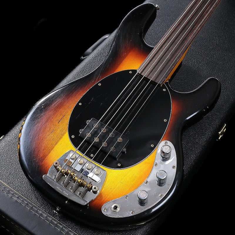 [SN B015759] Music Man / Pino Palladino Icon Series StingRay 4 Fretless Aged 79 Burst [03]