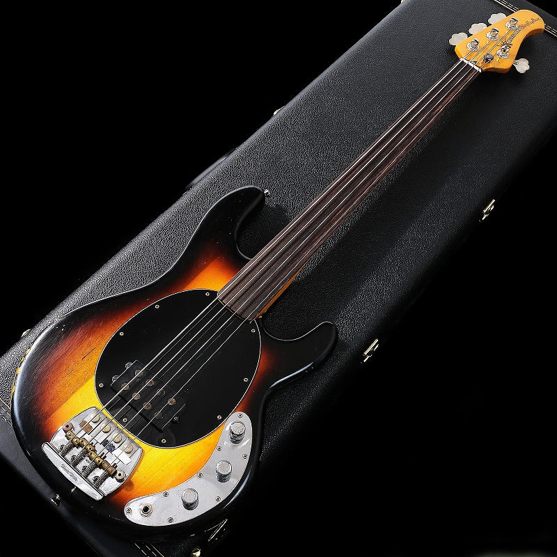 [SN B015759] Music Man / Pino Palladino Icon Series StingRay 4 Fretless Aged 79 Burst [03]