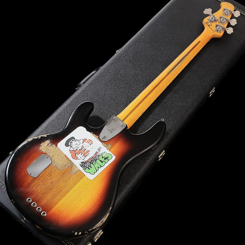 [SN B015759] Music Man / Pino Palladino Icon Series StingRay 4 Fretless Aged 79 Burst [03]