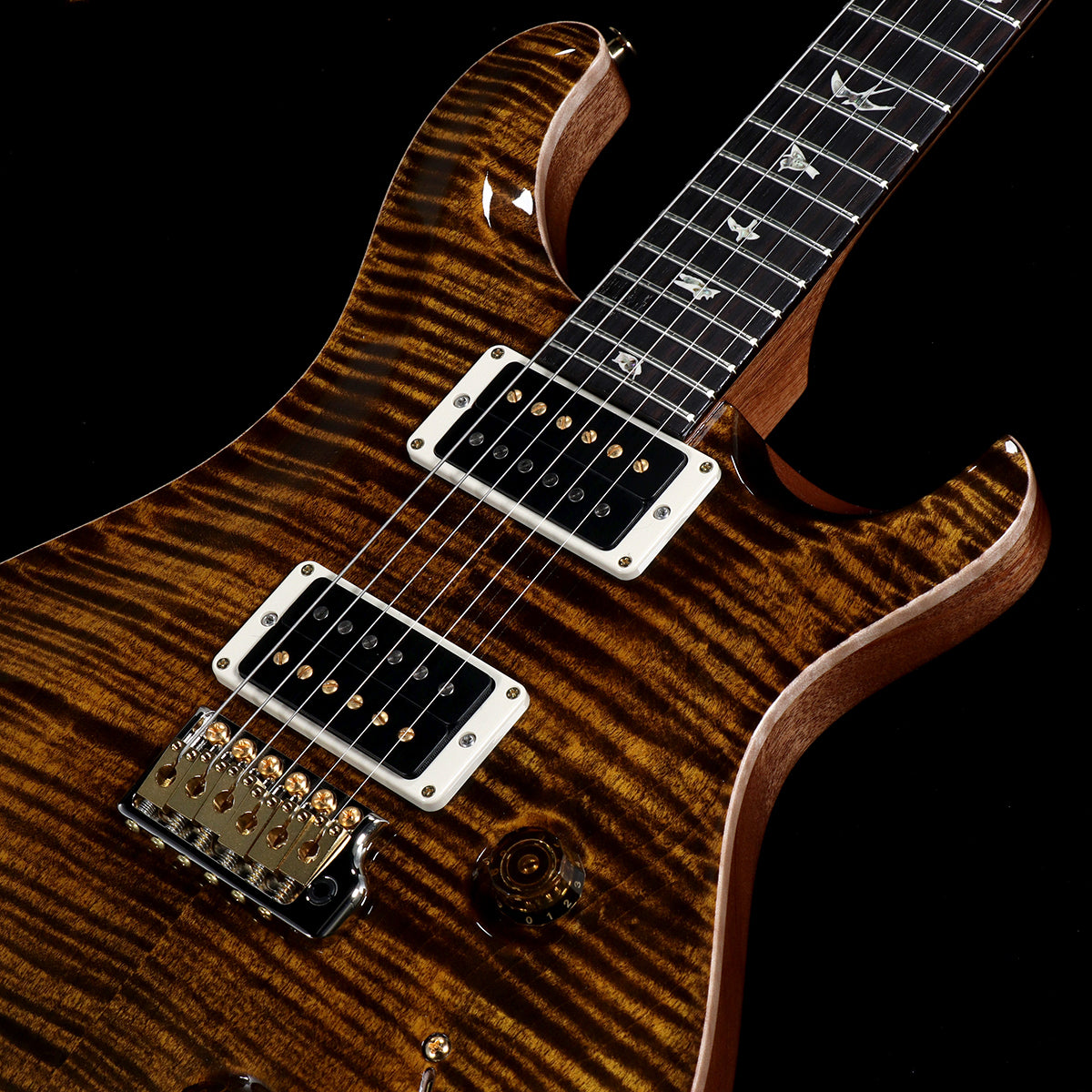 [SN 24 0377390] USED Paul Reed Smith (PRS) / 2023 Custom 24 10Top Yellow Tiger Pattern Thin Neck [05]