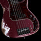 [SN P-0213] Xotic Guitars / XP-1T 5st Burgundy Mist Metallic Heavy Aged/Alder/Rose/MH(Weight:4.19kg) [05]