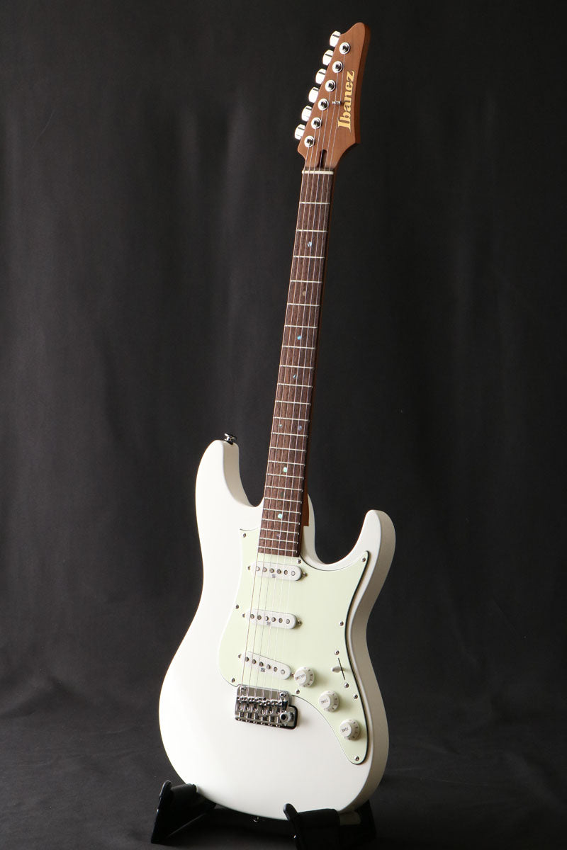 [SN F2313443] Ibanez / Luca Mantovanelli Signature LM1-LWH (Luna White) [03]