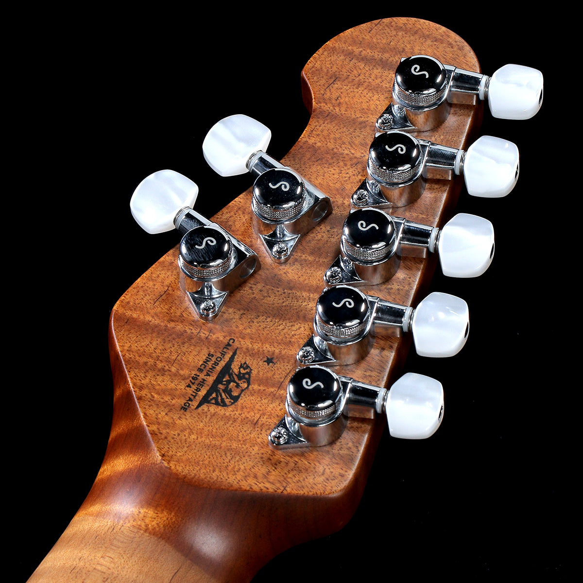 [SN K02725] Music Man / John Petrucci Signature JP15-7 M Tiger Eye 7-Strings Roasted Maple Top(Weight:3.48kg) [05]