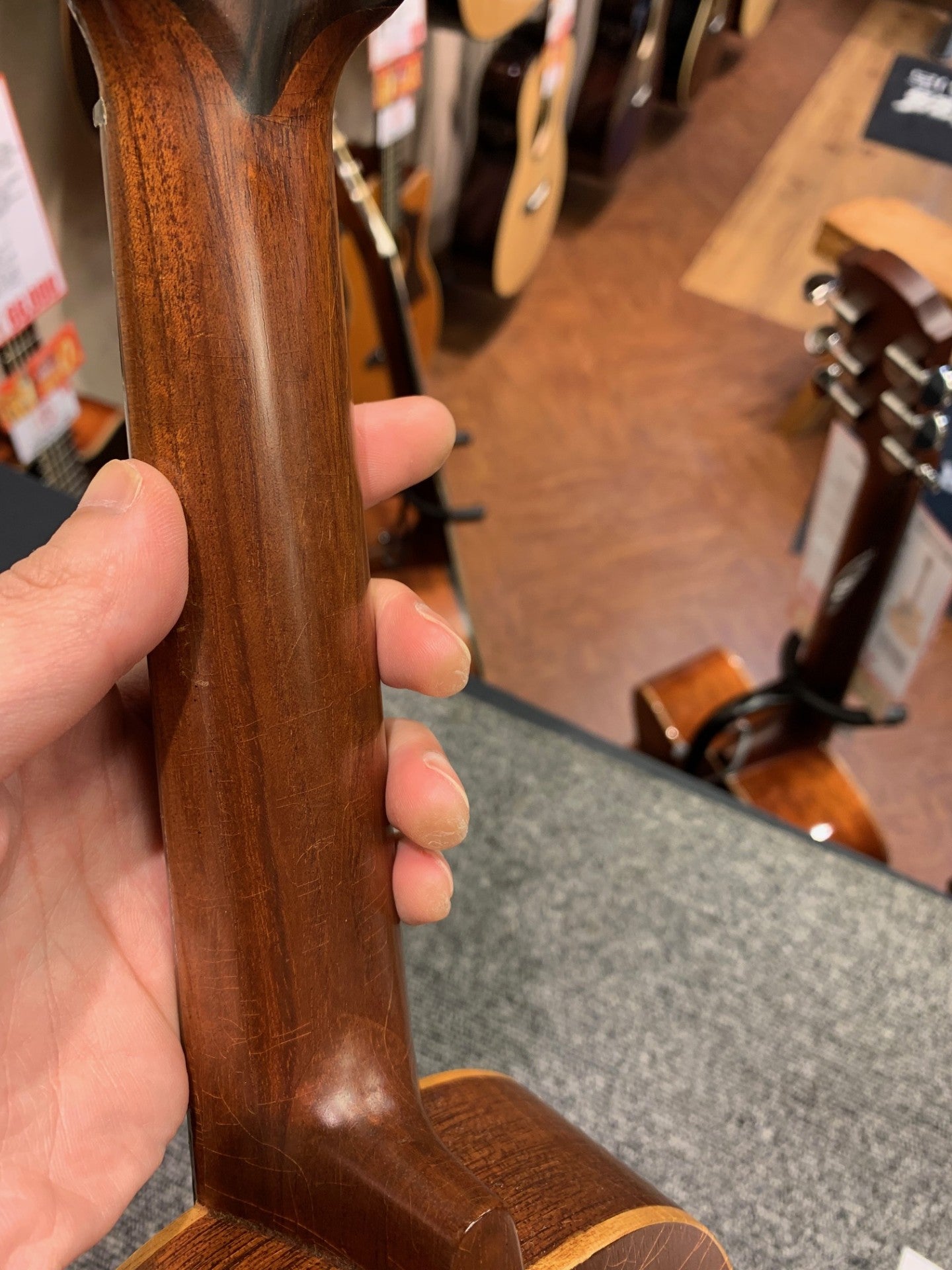 [SN 1098368] USED Nahenahe / Style No. 0 Dark Cherry Brown [12]