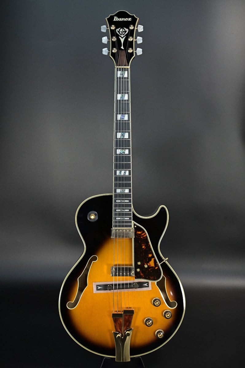 [SN PW24020338] Ibanez / GB10SE-BS George Benson Signature Model Brown Sunburst [10]