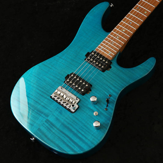 [SN F2422541] Ibanez / MM1 Martin Miller AZ Signature Model Transparent Aqua Blue [03]