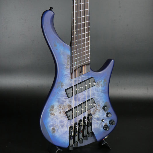 [SN I250303993] Ibanez / EHB1505MS-PLF Pacific Blue Burst Flat [10]