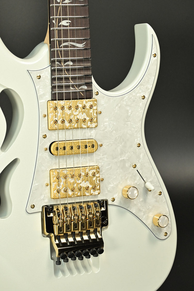 [SN F2433266] Ibanez / Steve Vai Signature model PIA3761-SLW(Stallion White) [10]