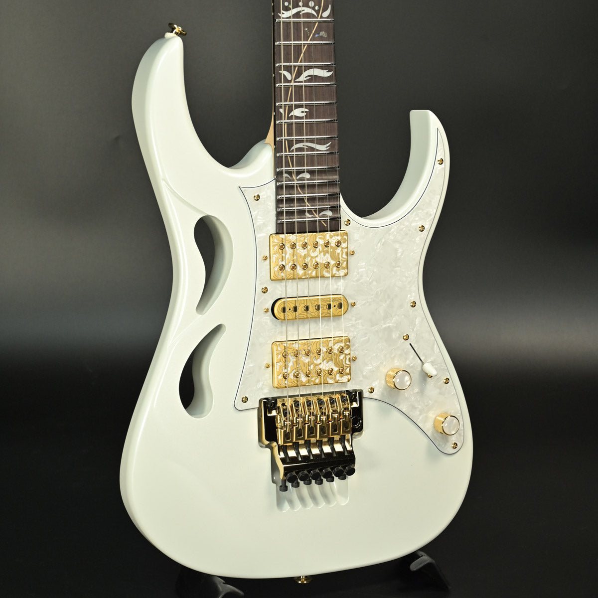 [SN F2433266] Ibanez / Steve Vai Signature model PIA3761-SLW(Stallion White) [10]