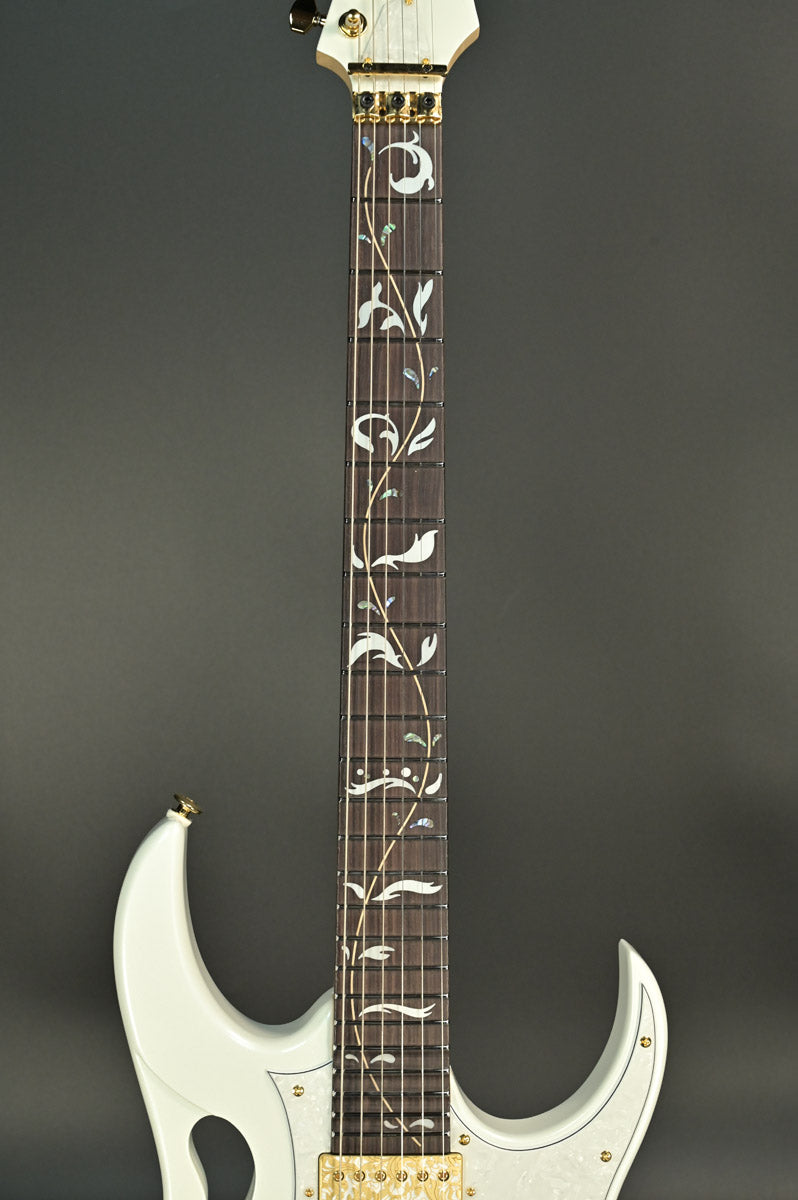 [SN F2433266] Ibanez / Steve Vai Signature model PIA3761-SLW(Stallion White) [10]