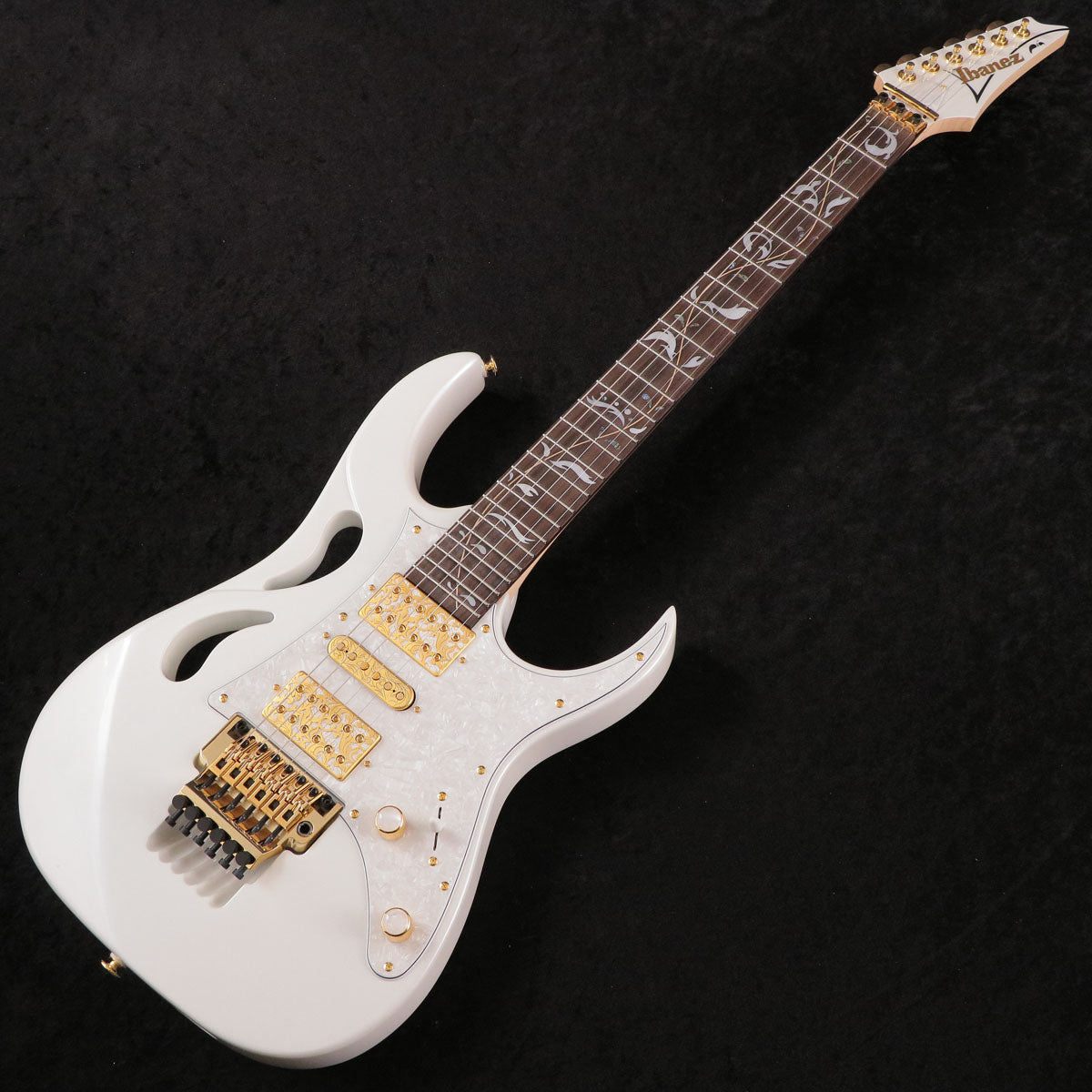 [SN F2504747] Ibanez / Steve Vai Signature model PIA3761-SLW(Stallion White) [03]