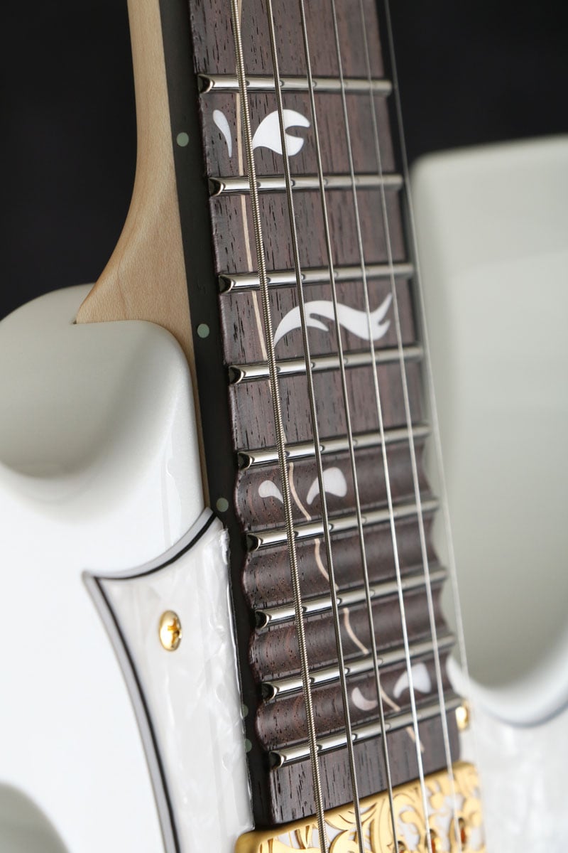 [SN F2419378] Ibanez / Steve Vai Signature model PIA3761-SLW(Stallion White) [03]