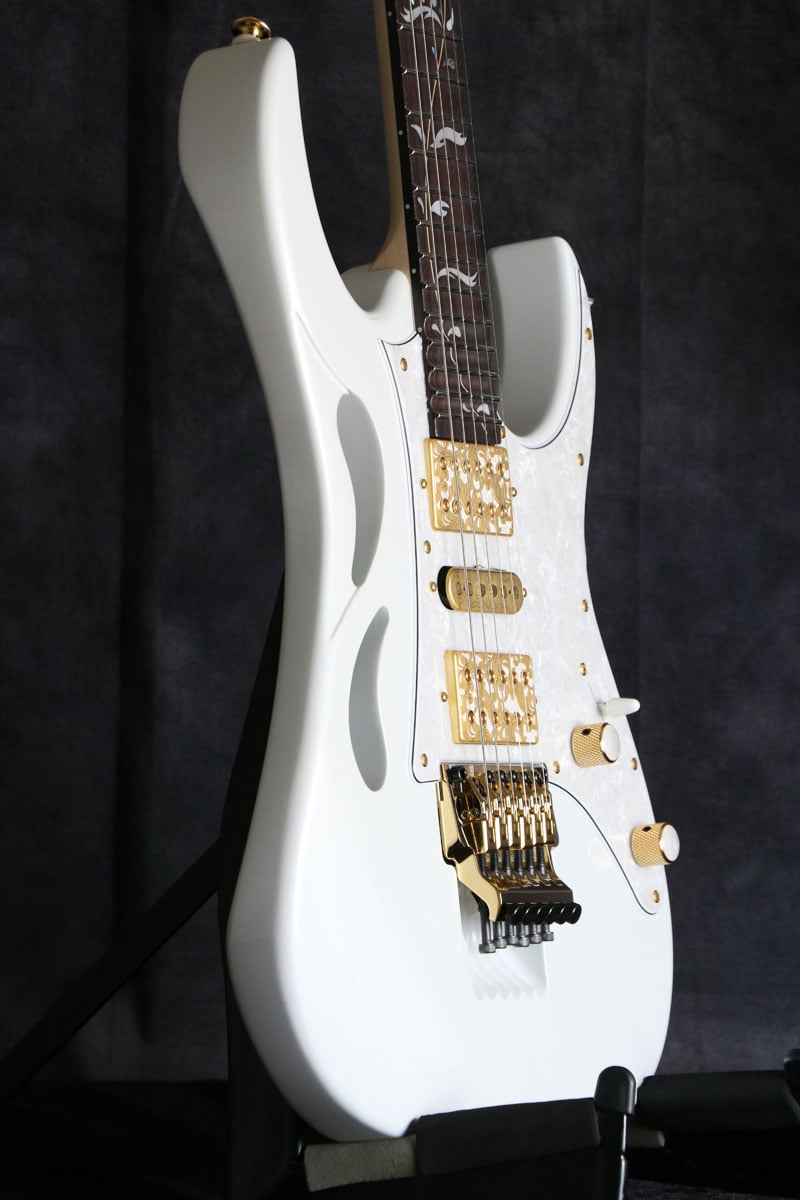 [SN F2419378] Ibanez / Steve Vai Signature model PIA3761-SLW(Stallion White) [03]