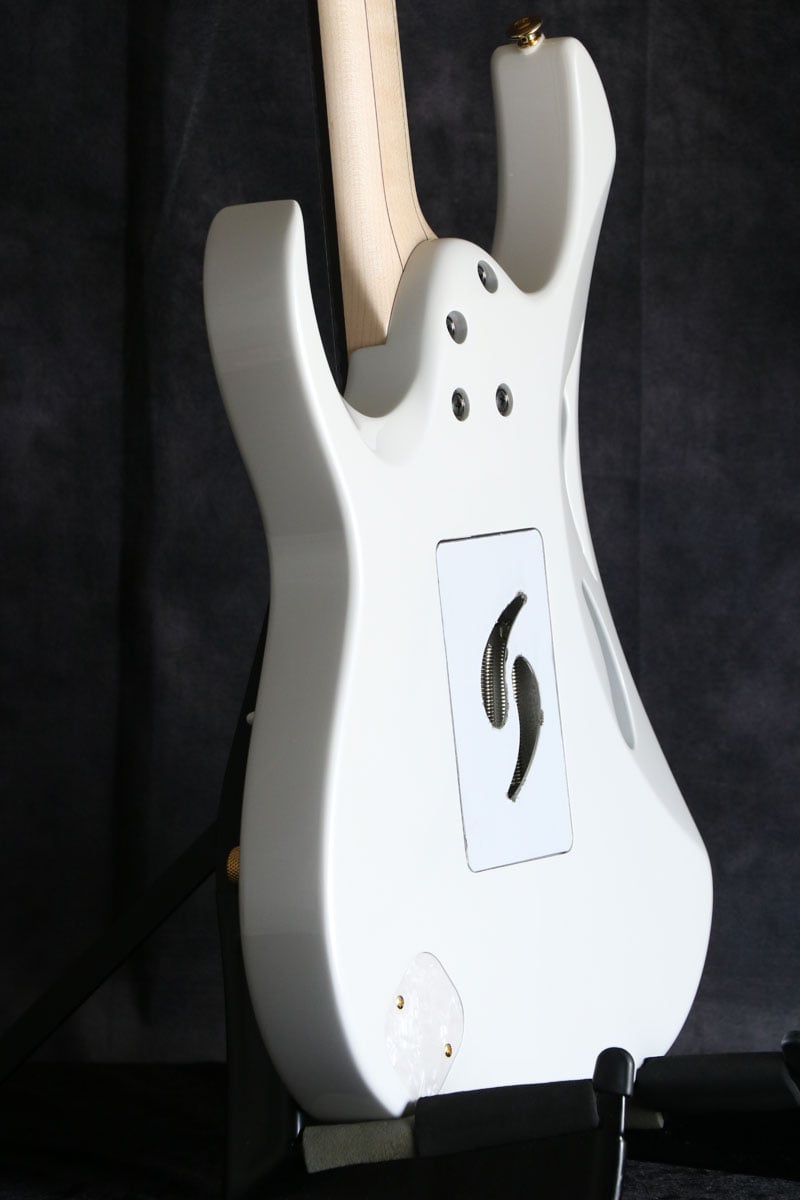 [SN F2419378] Ibanez / Steve Vai Signature model PIA3761-SLW(Stallion White) [03]