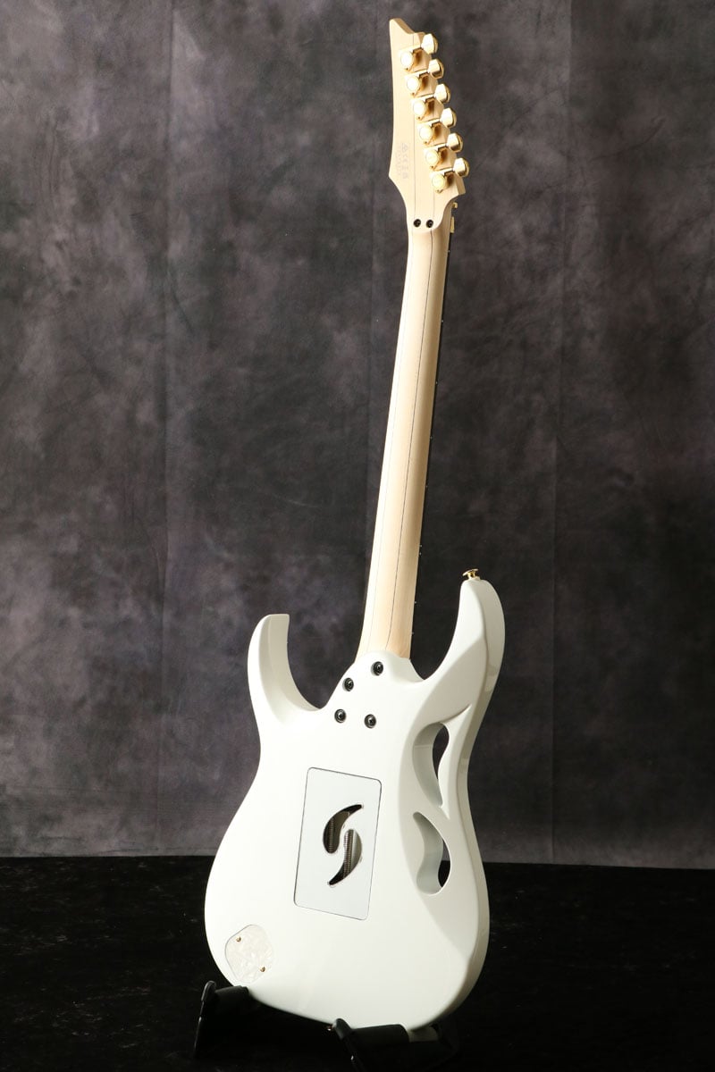 [SN F2419378] Ibanez / Steve Vai Signature model PIA3761-SLW(Stallion White) [03]