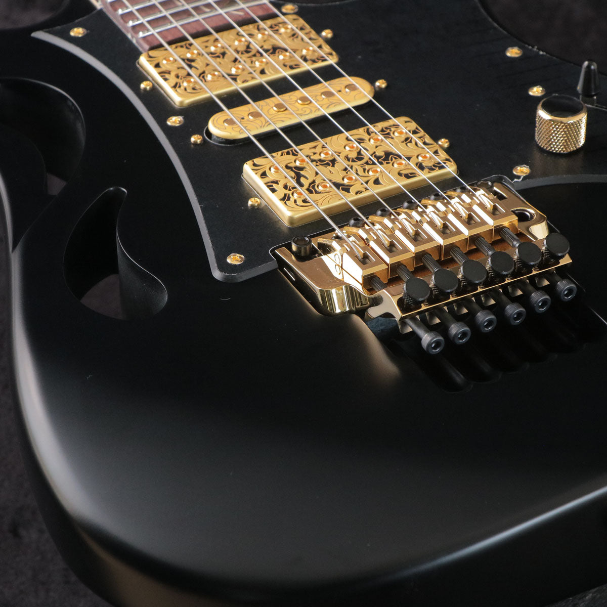 [SN F2516285] Ibanez / "Paradise in Art" Steve Vai signature PIA3761 Onyx Black Ibanez [03]