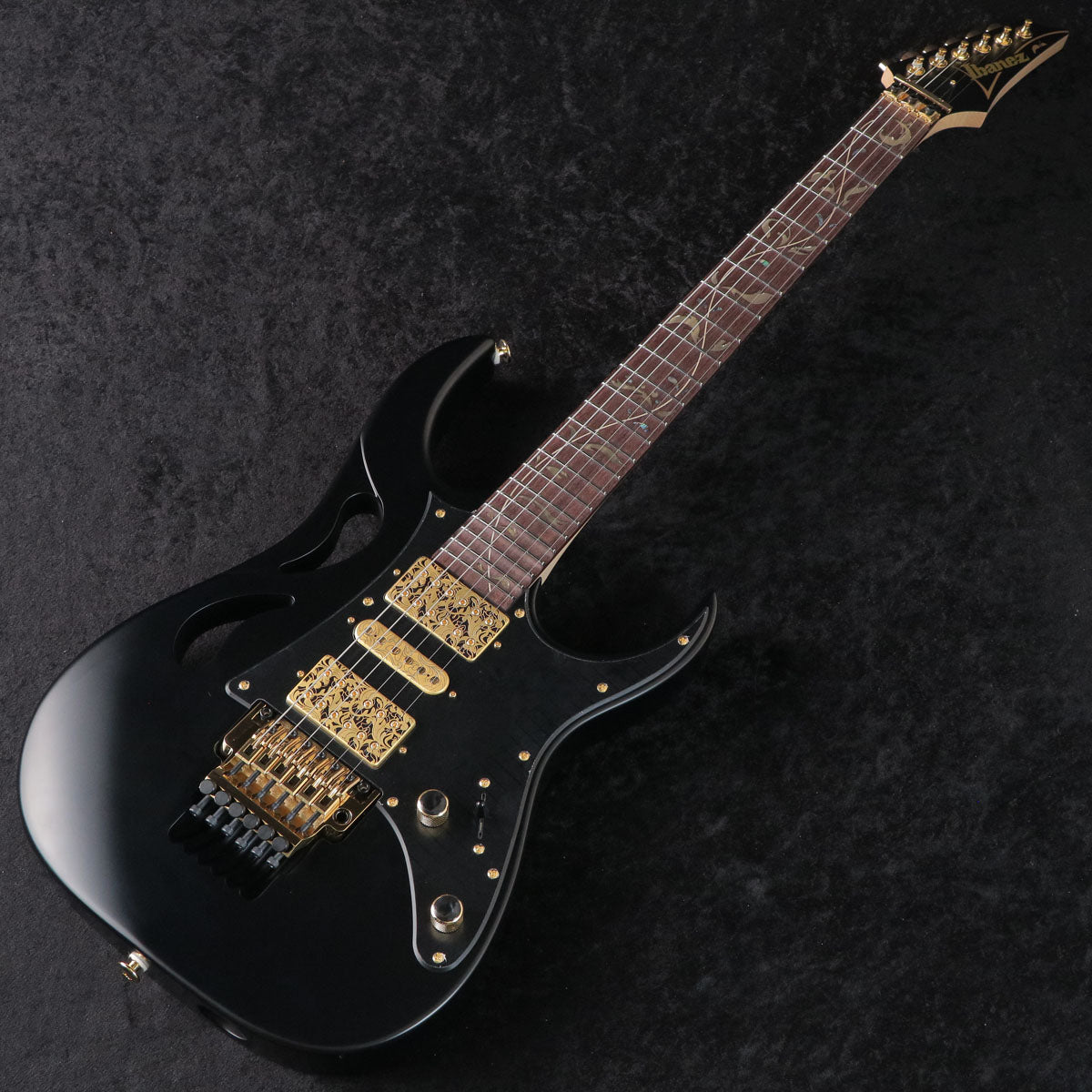 [SN F2516285] Ibanez / "Paradise in Art" Steve Vai signature PIA3761 Onyx Black Ibanez [03]