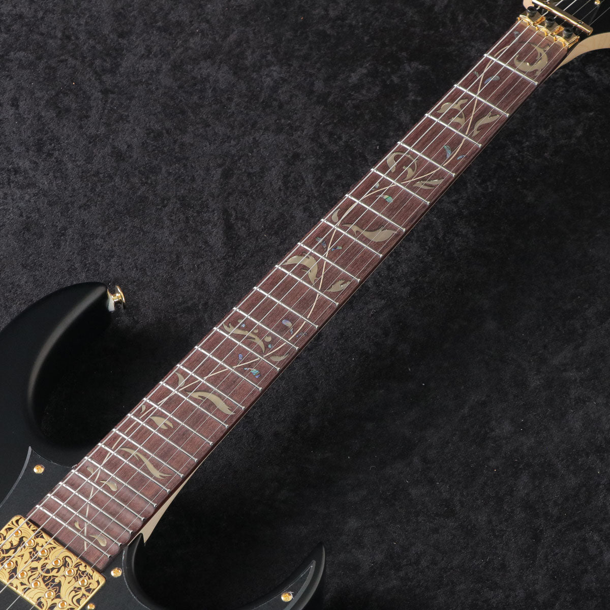 [SN F2516285] Ibanez / "Paradise in Art" Steve Vai signature PIA3761 Onyx Black Ibanez [03]