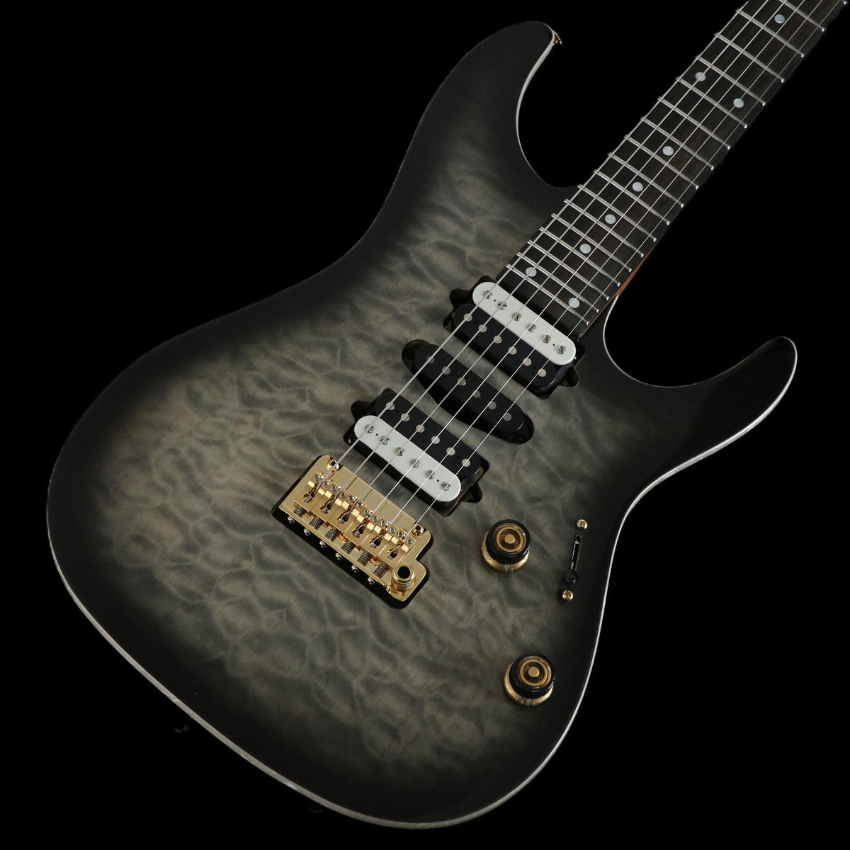 [SN I240917088] Ibanez / Premium Series AZ47P1QM-BIB Black Ice Burst [03]