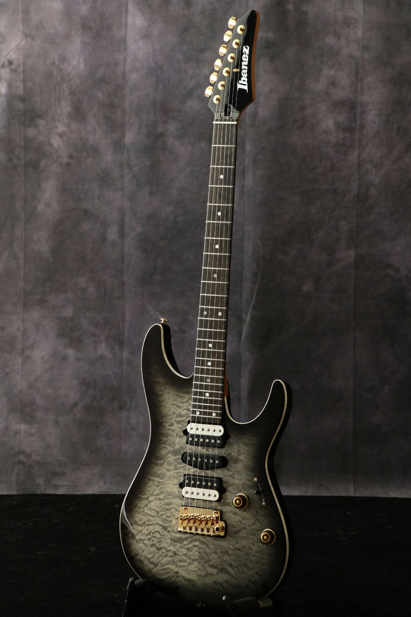 [SN I240907210] Ibanez / Premium Series AZ47P1QM-BIB Black Ice Burst [03]